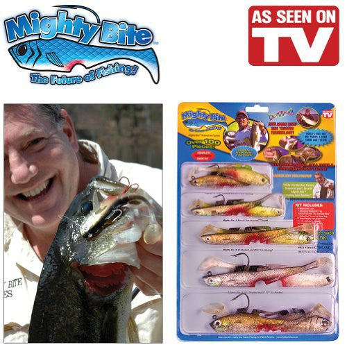 New Mighty Bite 5-Sense Fishing Lure Set